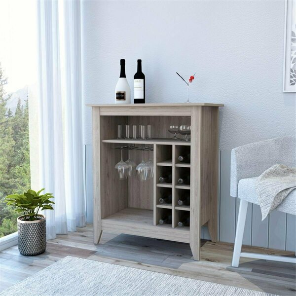 Depot E-Shop Mojito Bar Cabinet, Light Gray DE-BLZ6716